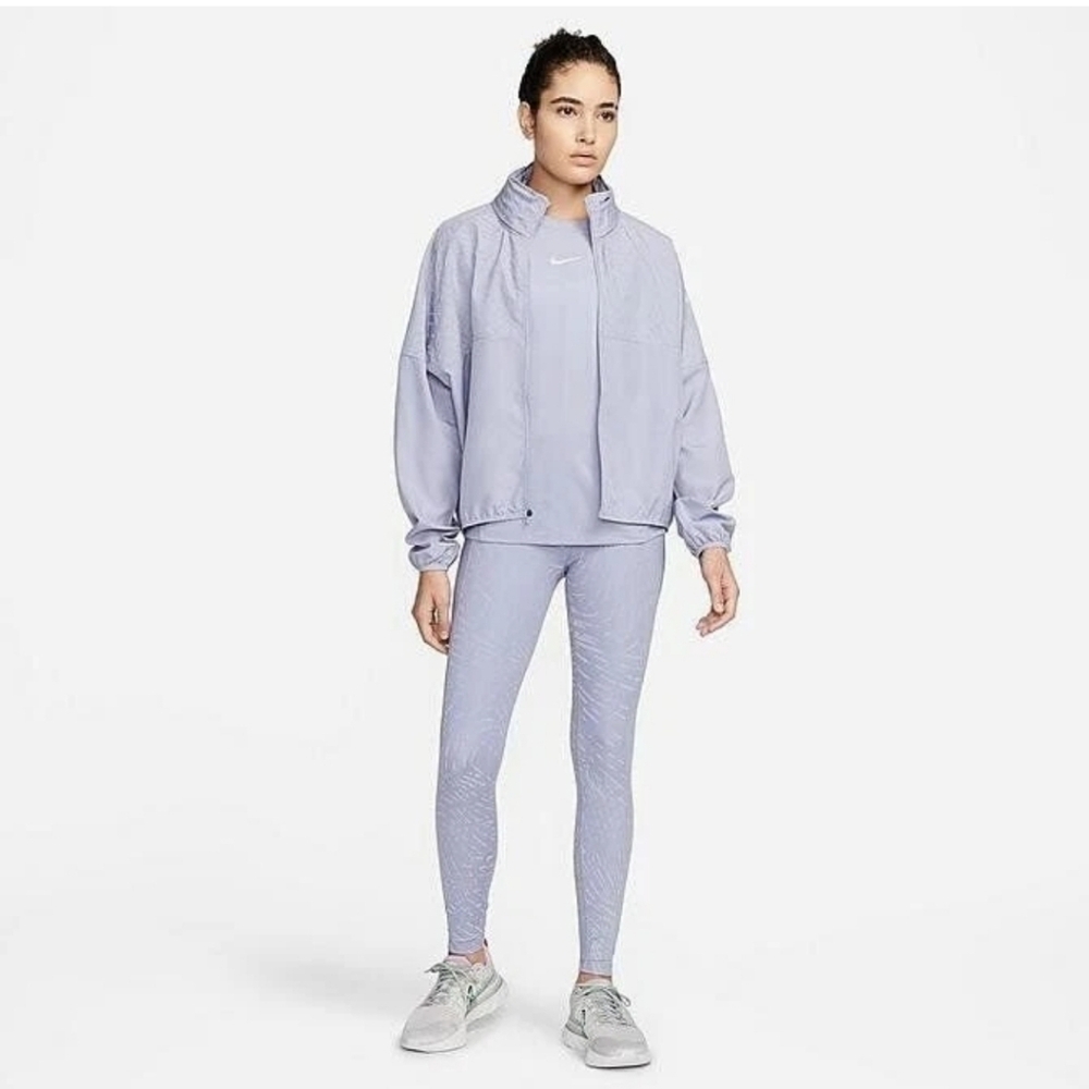 NWT Nike Fast Full Length Dri Fit Run Division High-Rise Leggings Indigo Haze XS - Picture 6 of 13